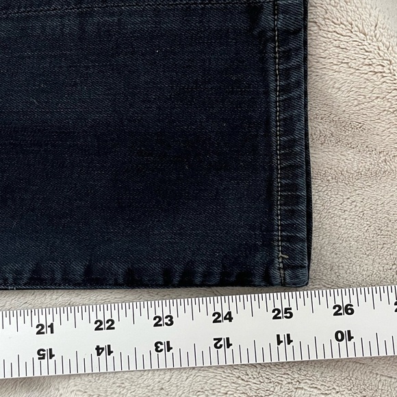 Citizens of Humanity Elsa Mid Rise Slim Crop Wren Washed Black Jeans Womens 24 - Picture 16 of 16